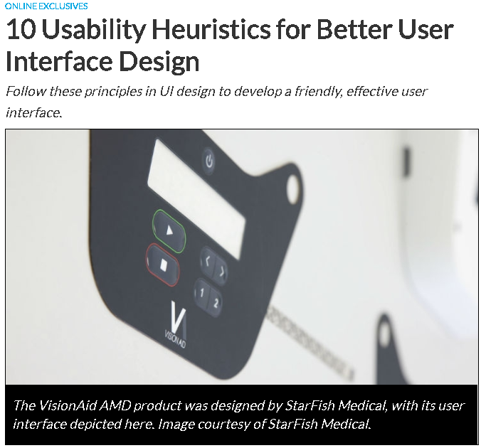 Usability Heuristics 