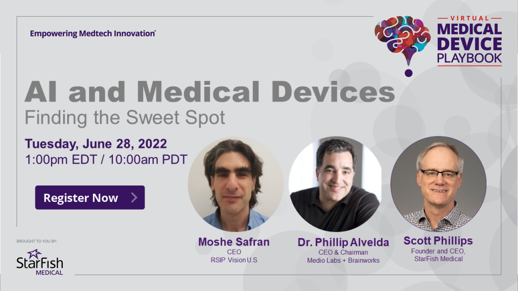 MD Playbook Webinar: AI and Medical Devices