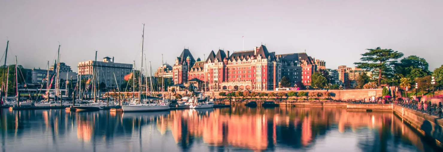 Cityscape of Victoria, BC - StarFish Medical Headquarter