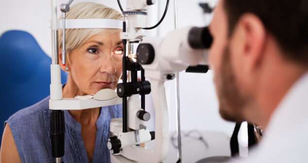 Health care, medicine, people eyesight and technology concept
