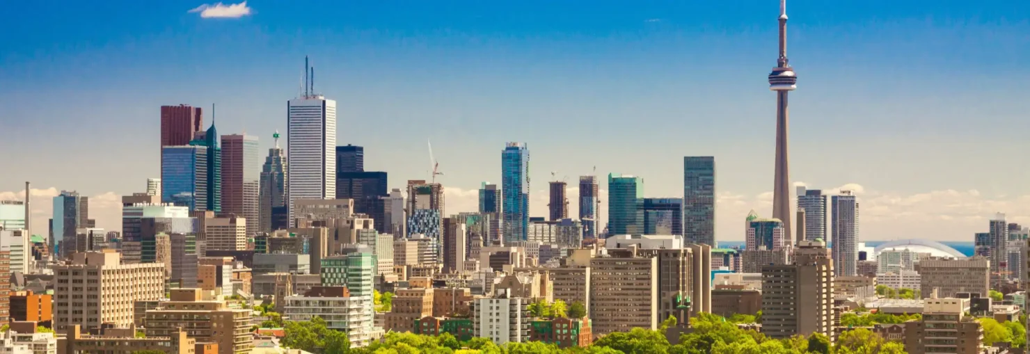 Toronto, ON cityscape - home to StarFish Medical East