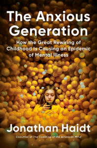 Book Cover of "The Anxious Generation"