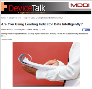 Are You Using Leading Indicator Data Intelligently