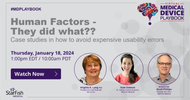 Human Factors Usability Errors - Watch Now