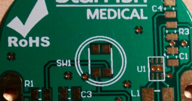 RoHS compliance PCB Design Accessibility: close up of printed circuit board