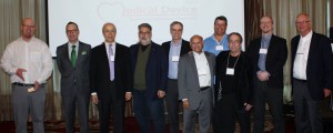 Doug Goertzen (Karidum), Paul Drohan (LSBC), and speakers Awni Ayoubi (Rostrum), Michael Baker (Due North), Scott Phillips, Ramgopal Rao (LensGen), Paul Geyer (LightIntegra), Steve Arless (Medius International), John Walmsley, and Larry Spears (Former Deputy Director FDA/CDRH Office of Compliance and FDA Investigations) 