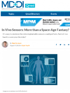 In Vivo Sensors