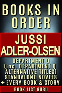 Book Cover of "Jussi Adler-Olsen's Department Q series"