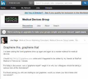 LinkedIn Graphene