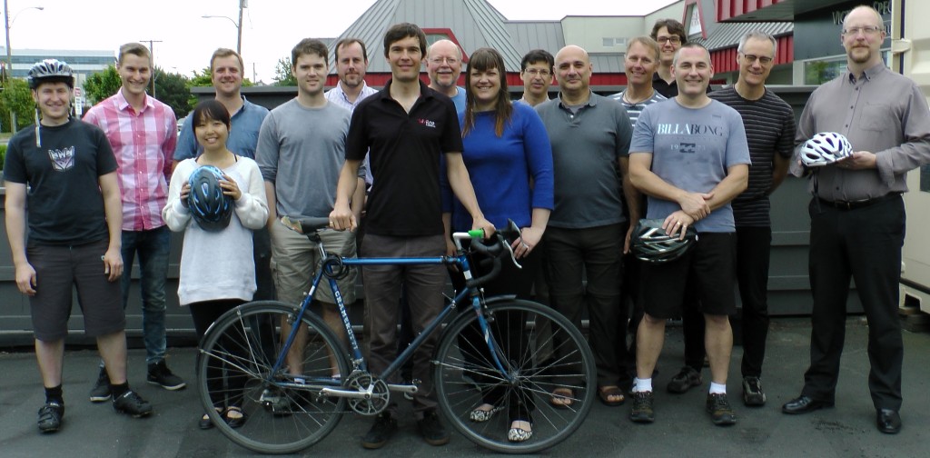 StarFish Bike to Work Week cyclists