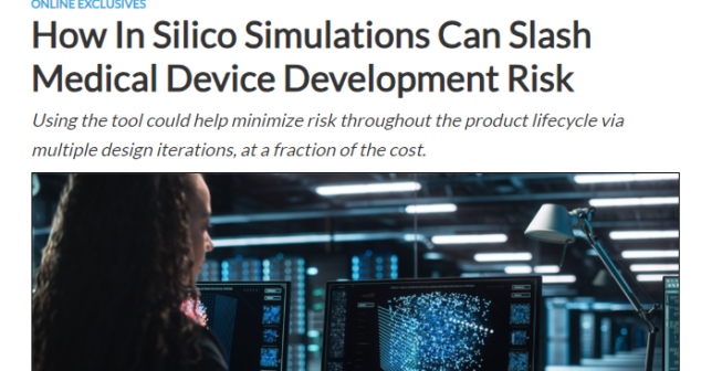 Medical Device In Silico Simulations