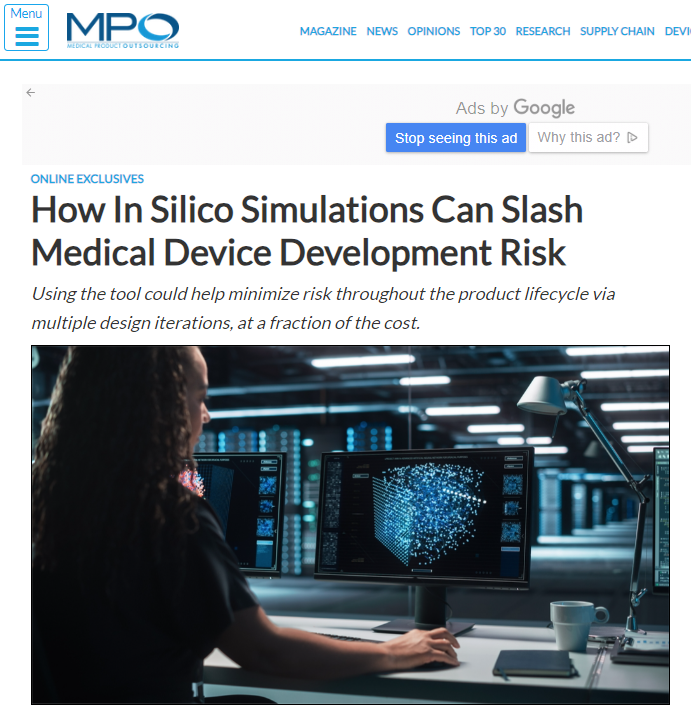 Medical Device In Silico Simulations