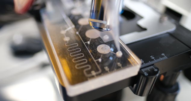 Microfluidic Machine Learning