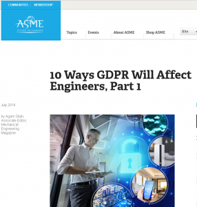 GDPR Will Affect Engineers