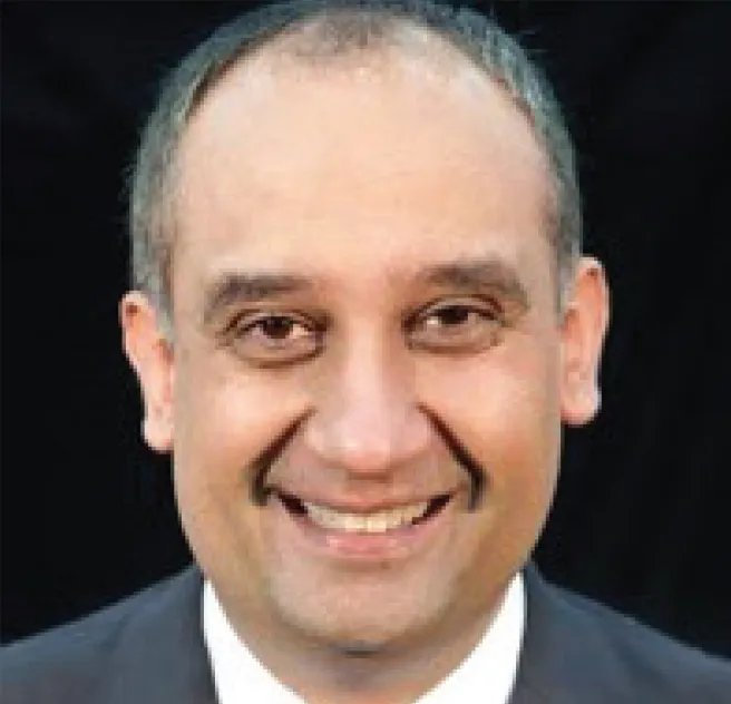 Headshot of Rick Mangat, co-founder and CEO of Novadaq Technologies