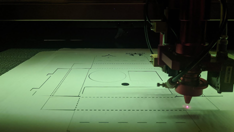 Laser Cutting Device Design