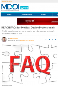 REACH FAQs