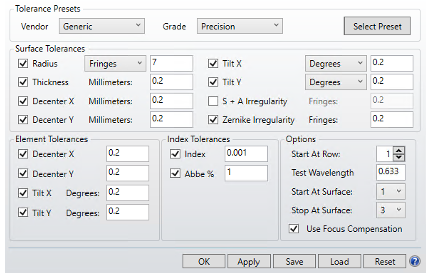 Screenshot showing the values that should be inserted into the dialog box. 