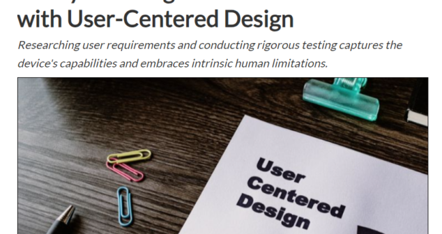 Medical Device Risk User-Centered Design