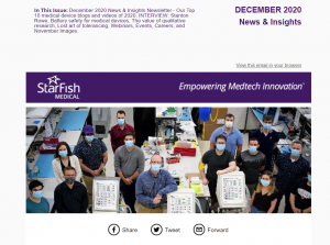 December 2020 Medtech News + Insights