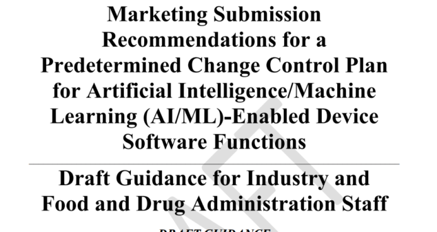 FDA PCCP AI ML