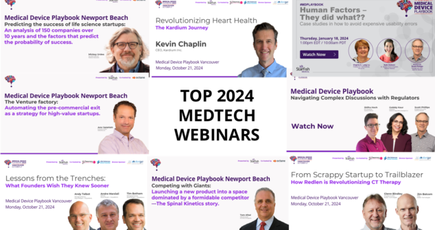 Medtech Entrepreneur Webinars