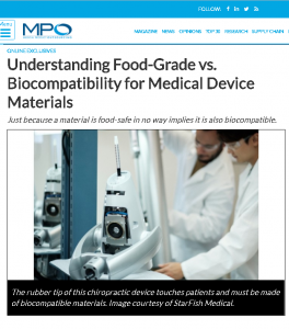 Food-Grade vs. Biocompatibility