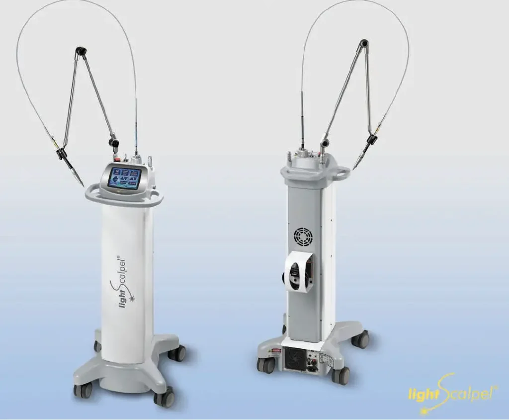 LightScalpel LS-2010 surgical CO2 laser system used for tissue cutting and ablation in medical procedures