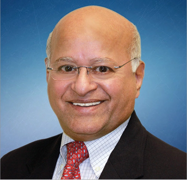 Headshot of Ramgopal Rao, founder and CEO of LensGen