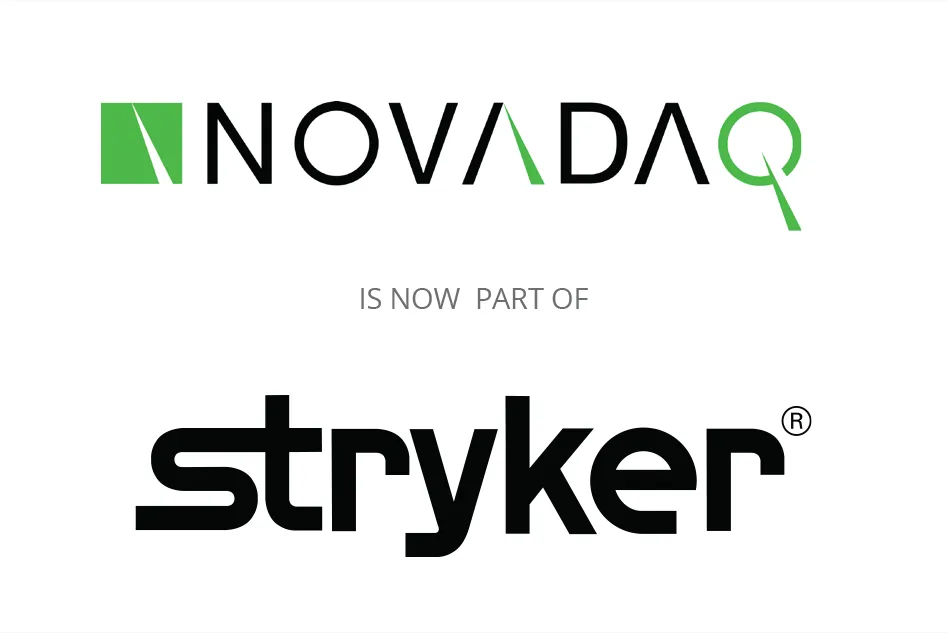 Novadaq and Stryker acquisition graphic showing Novadaq as part of Stryker