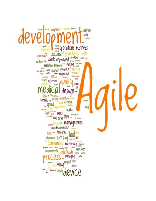 Agile word chart