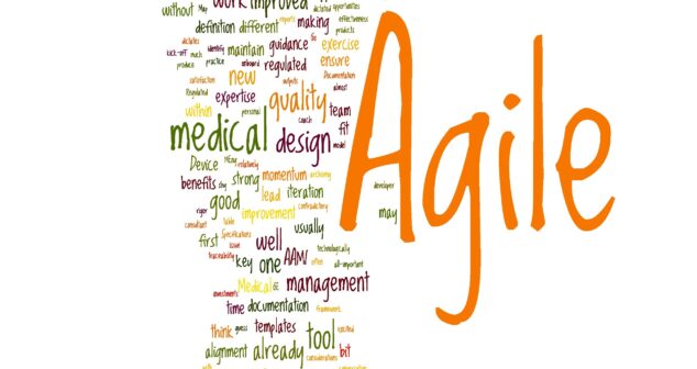 Agile in medical device development Agile word chart